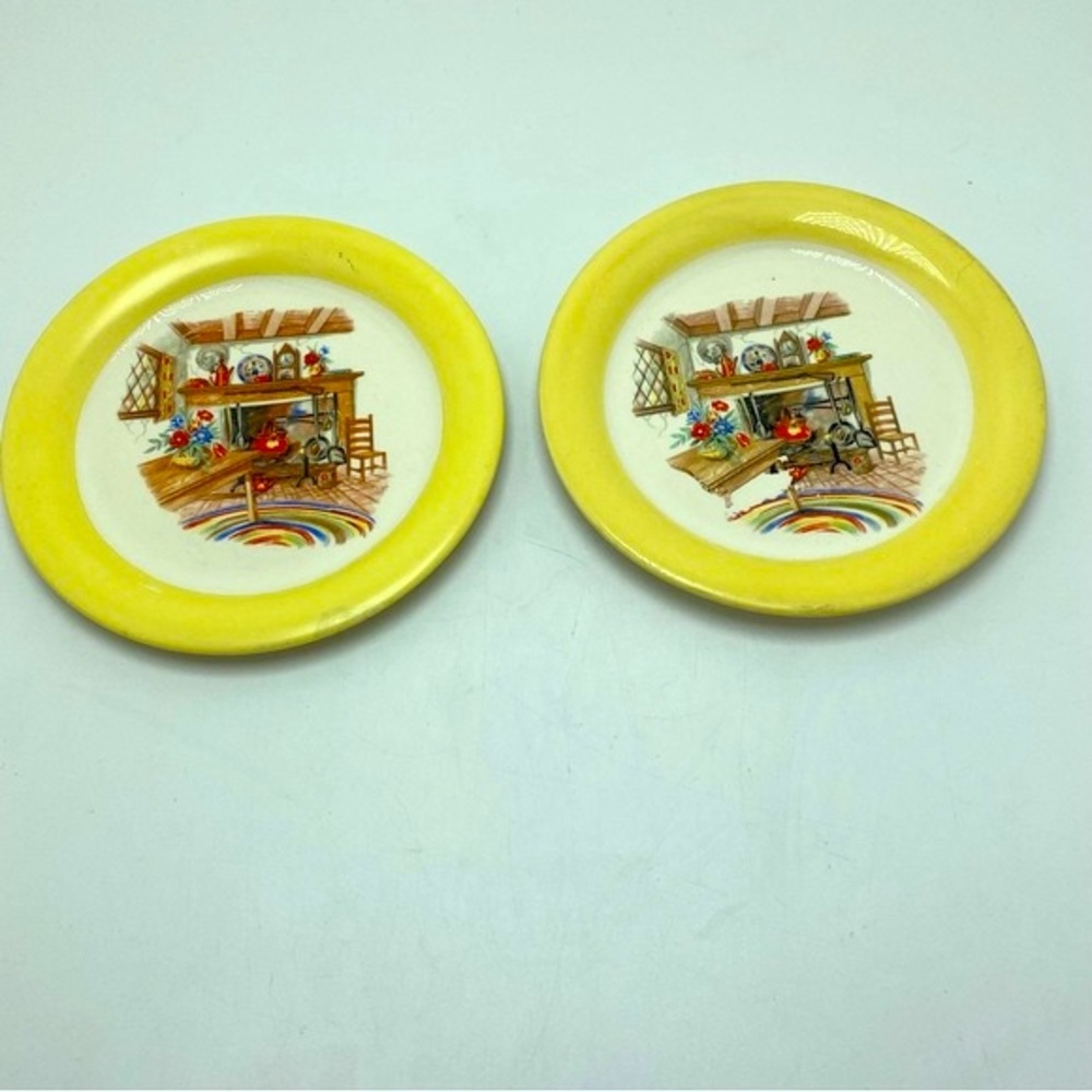 Vintage Homer Laughlin Colonial Kitchen Dessert Plates